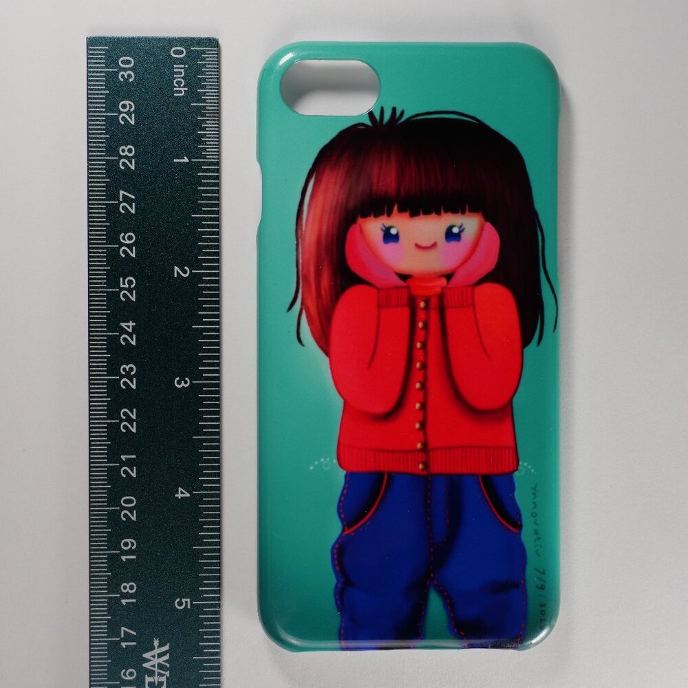 iPhone Case SE (2nd and 3rd Ge)Apple,Unique A Little Girl in A Red Sweater Art